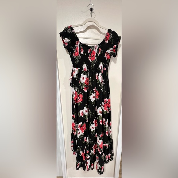 Torrid Floral Maxi Tulip Hi-low Dress NWOT - Picture 6 of 6